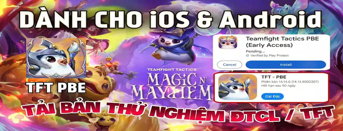 5 Mẹo Tải TFT Mobile Việt Nam Ở Nước Ngoài (Android + iOS) Không Bị Lỗi Vùng